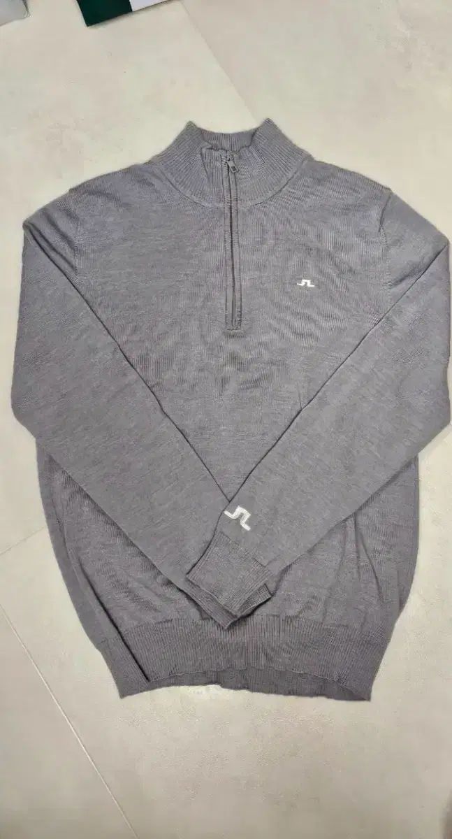 J リンドバーグ キーアン ハーフジップ ニット