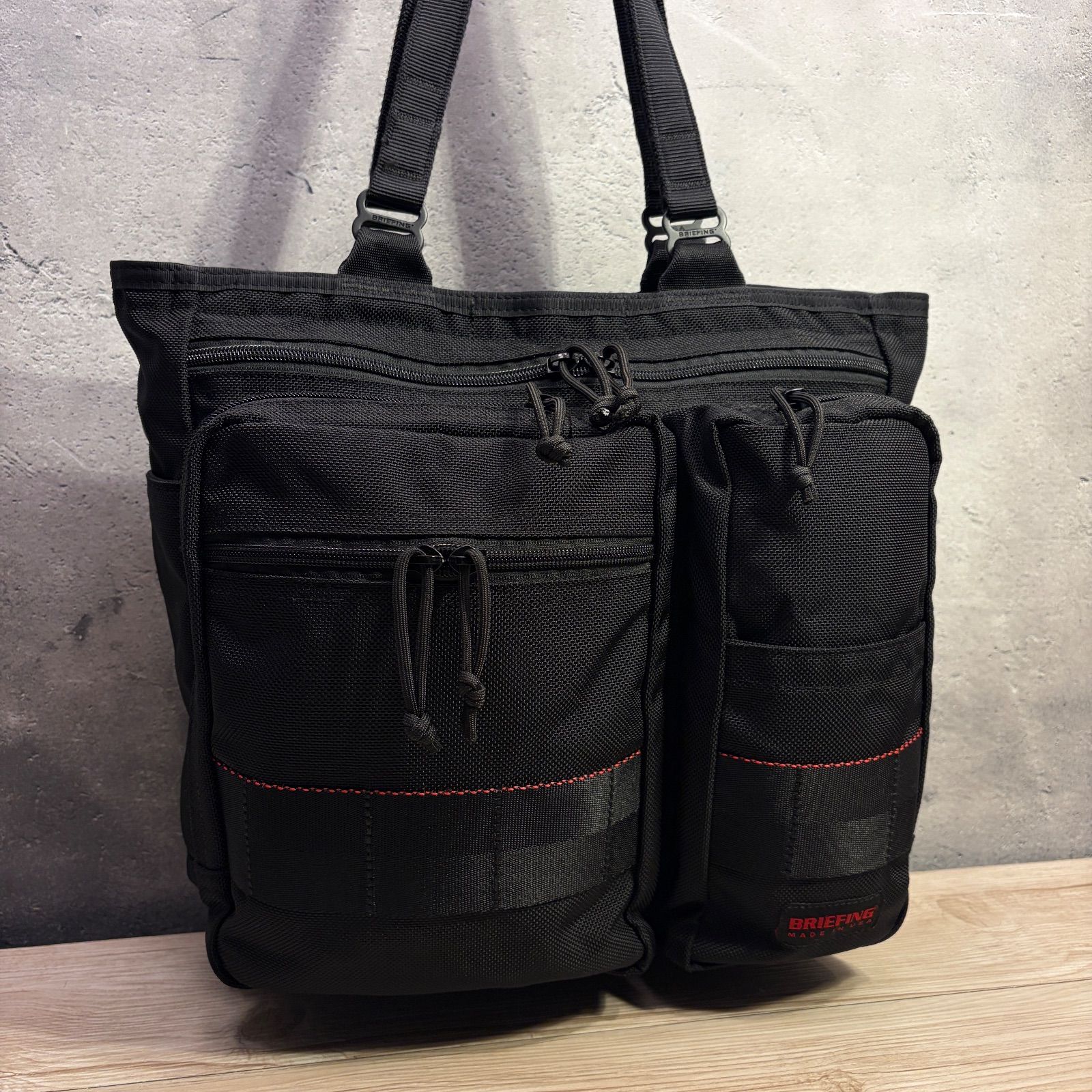 BRIEFING ブリーフィング BS TOTE TALL トートバッグ ブラック USA製