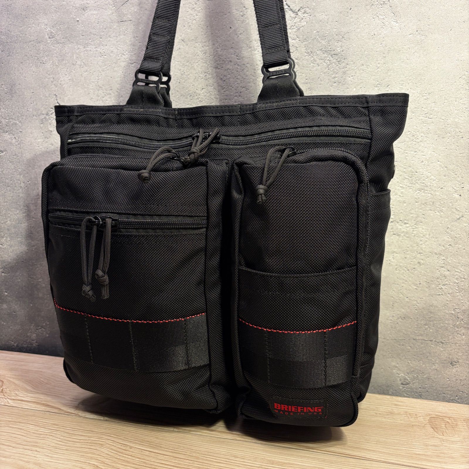 BRIEFING ブリーフィング BS TOTE TALL トートバッグ ブラック USA製