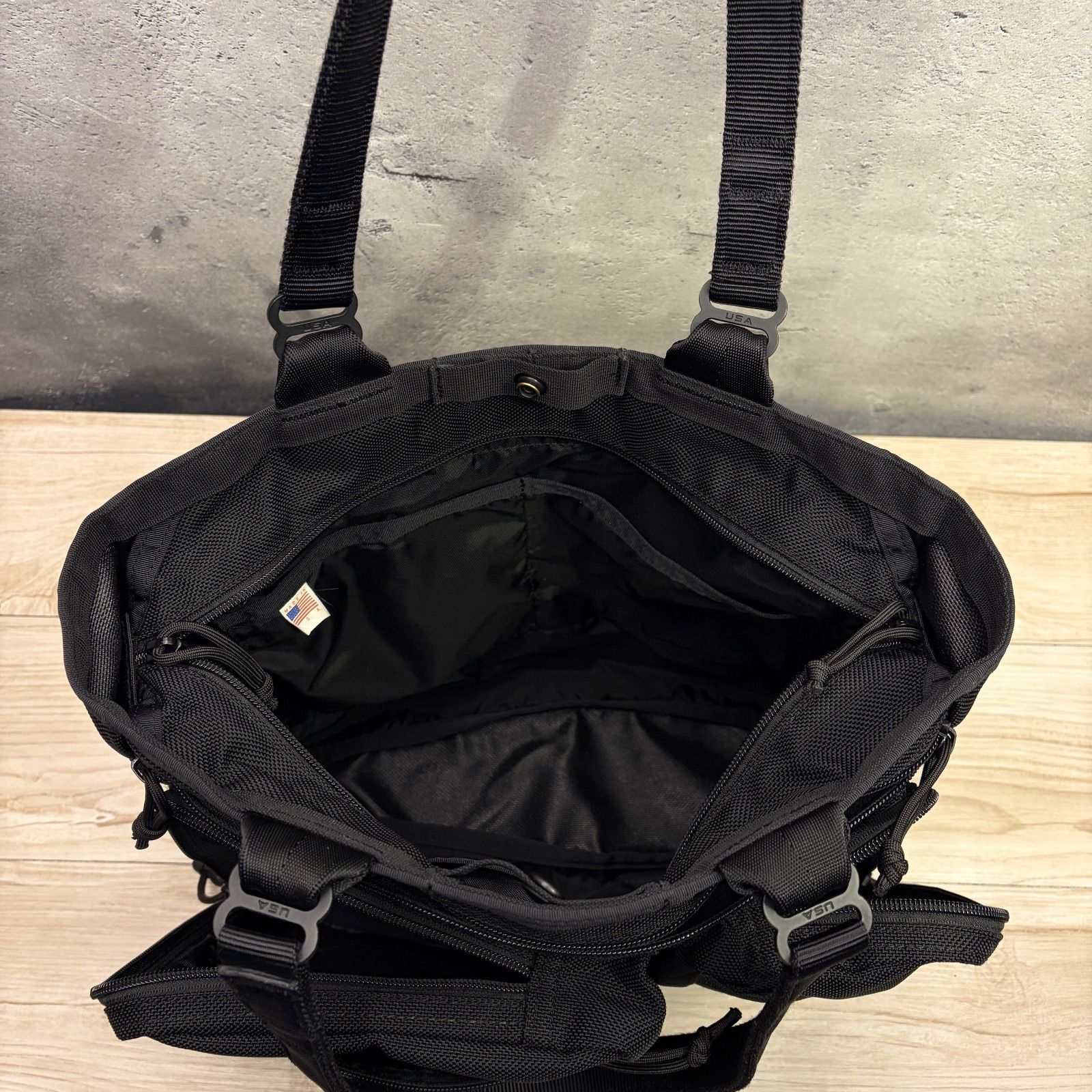 BRIEFING ブリーフィング BS TOTE TALL トートバッグ ブラック USA製 