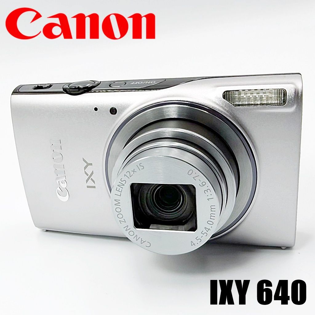 美品】キヤノン CANON IXY 640 シルバー コンデジ カメラ 中古 - メルカリ