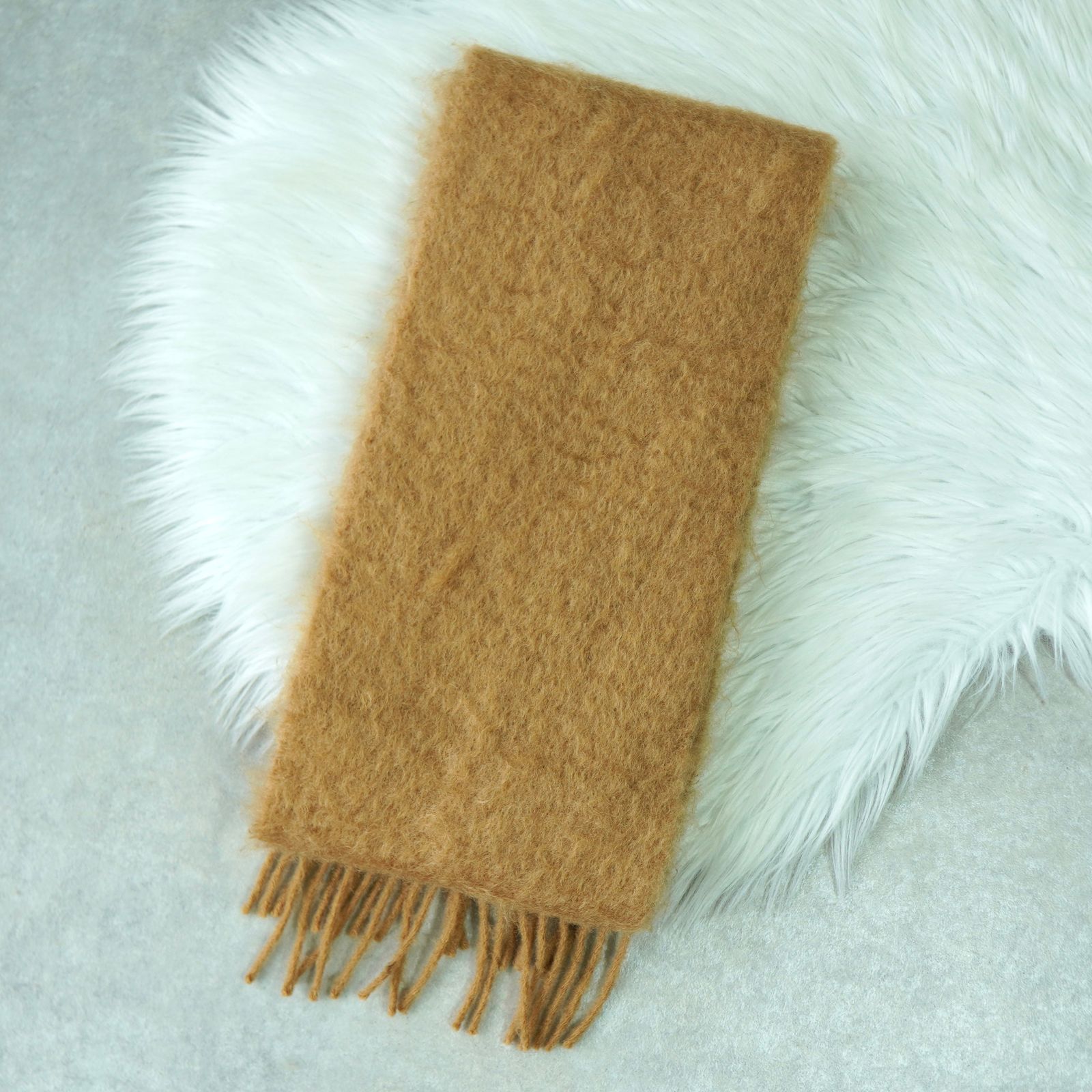 レザーパッチ モヘア