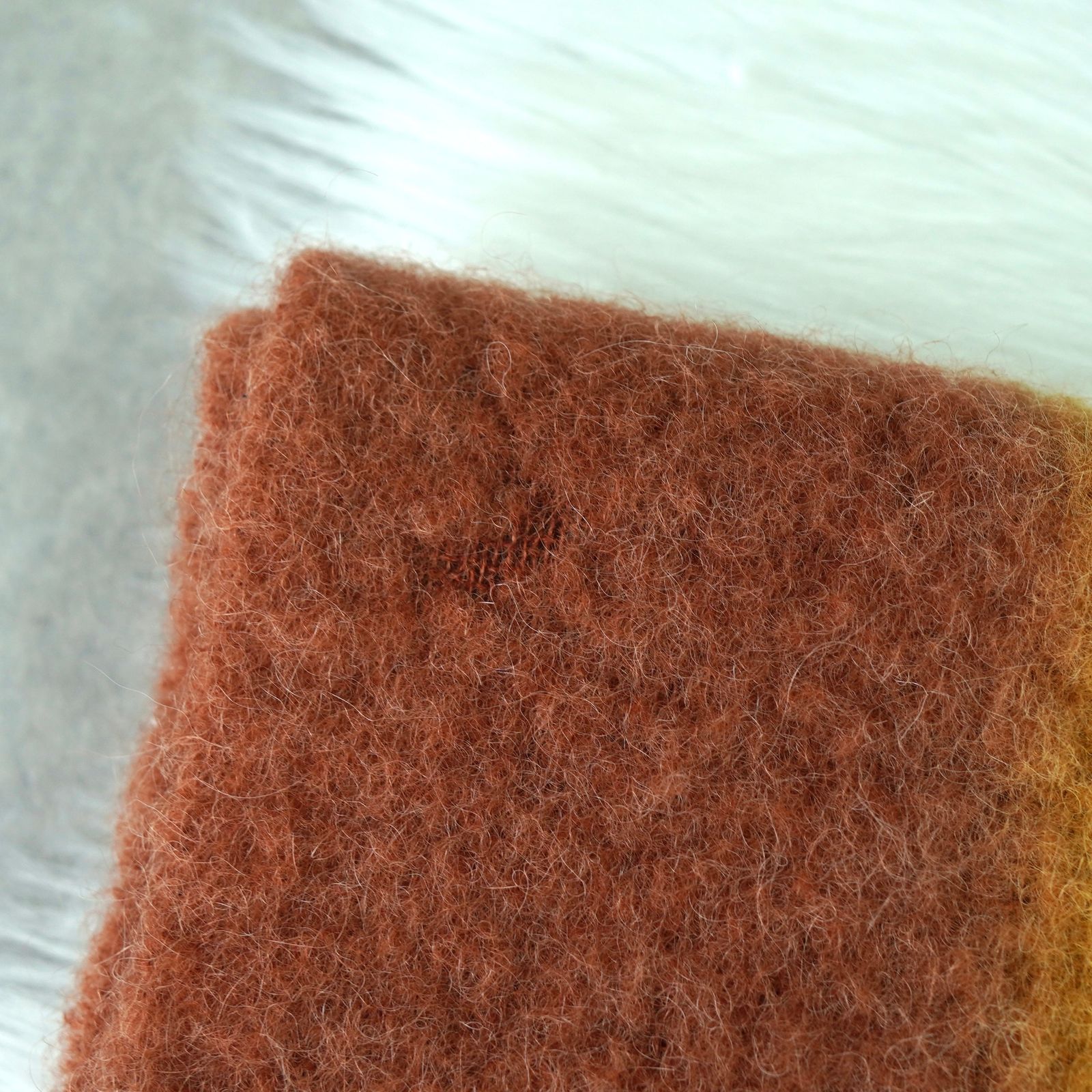 ストライプ柄 モヘア