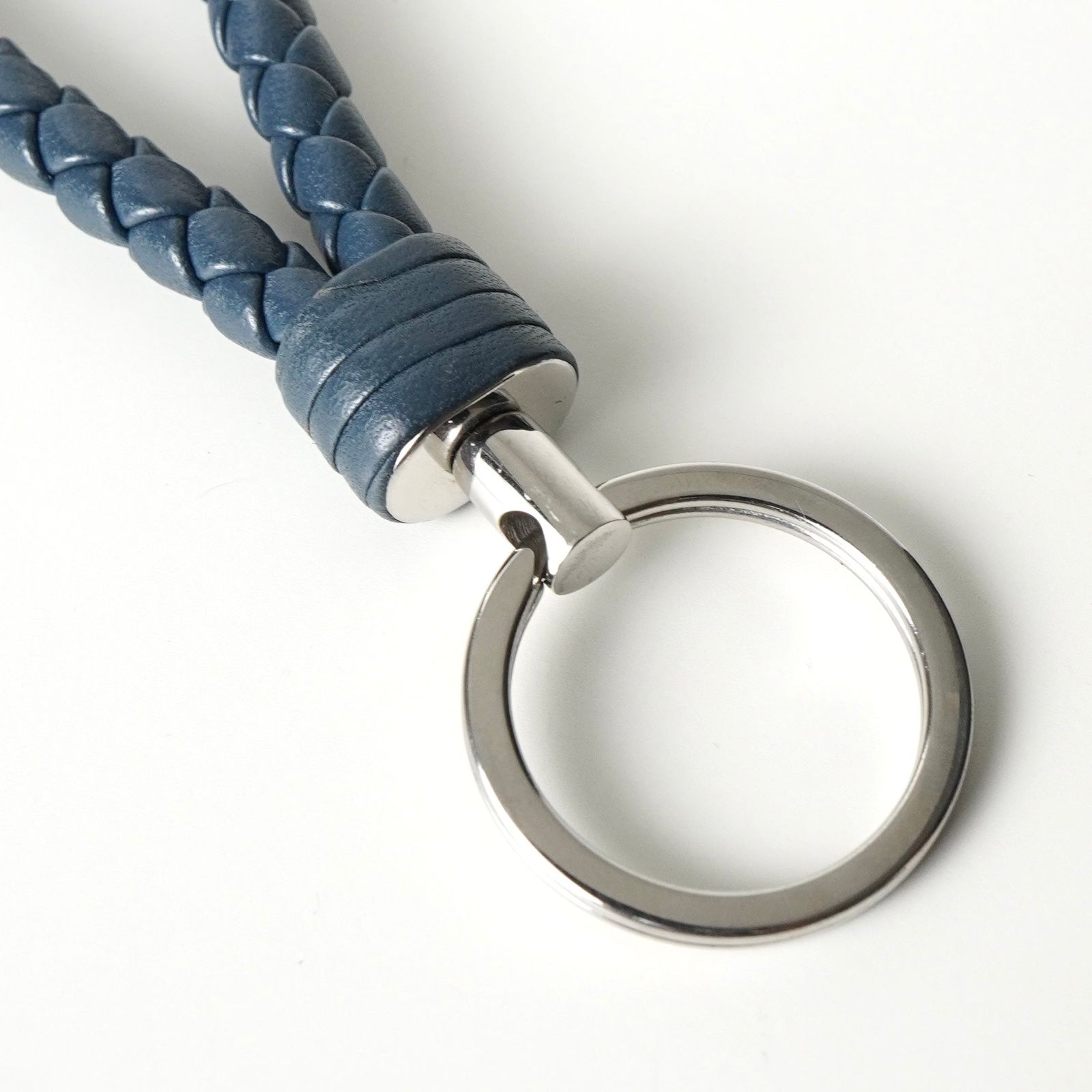 ボッテガ ヴェネタ イントレチャート レザー キーリング キーホルダー