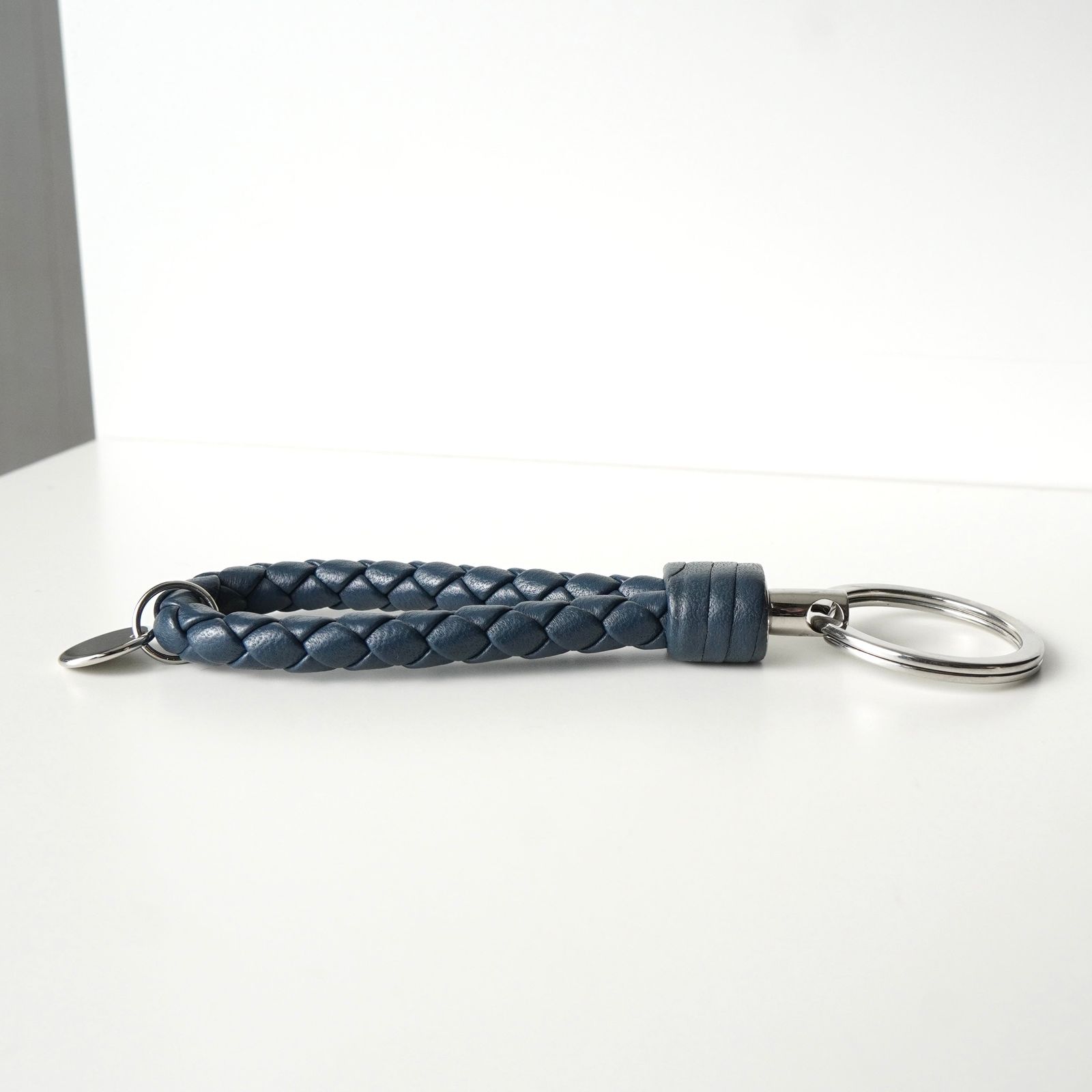 ボッテガ ヴェネタ イントレチャート レザー キーリング キーホルダー