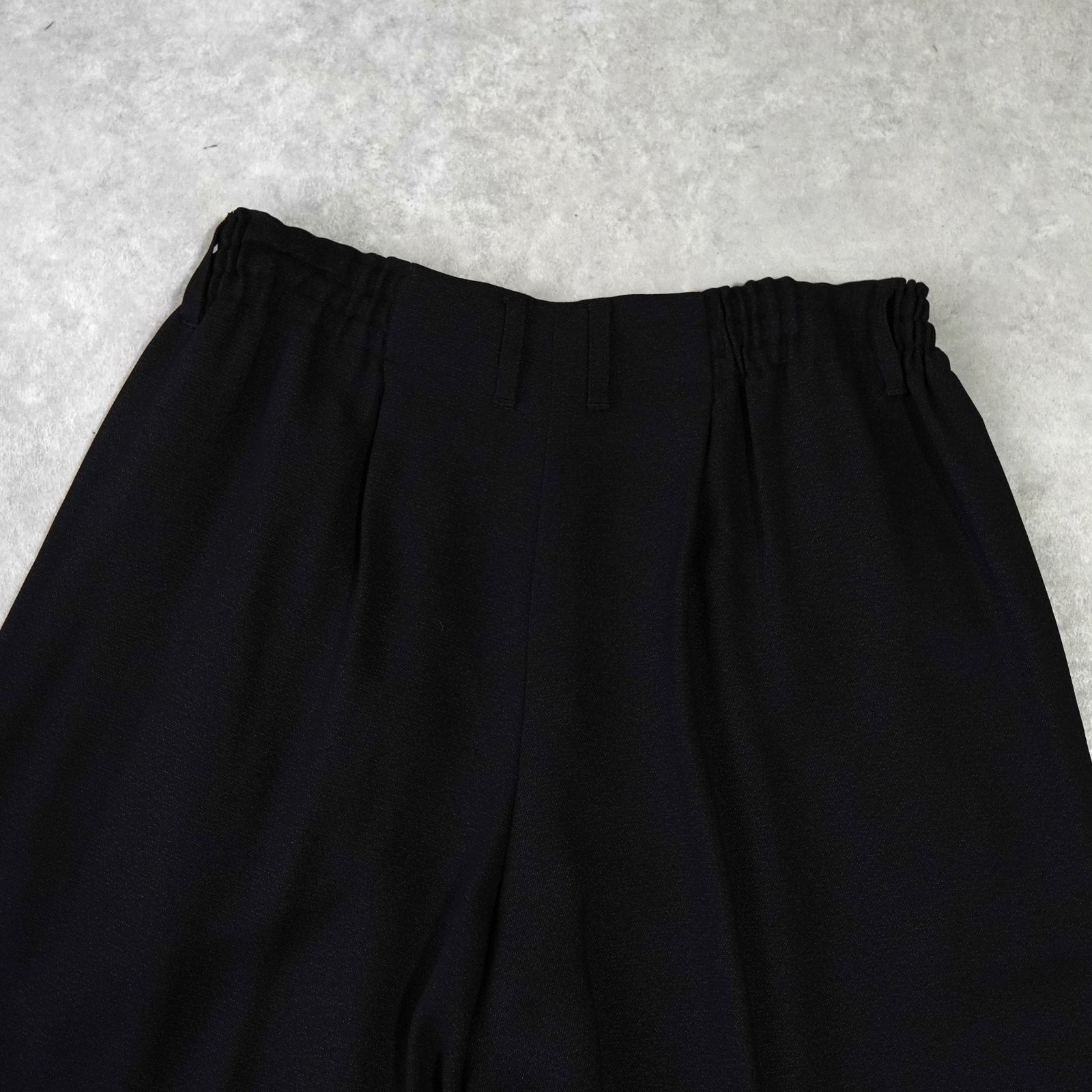  イッセイミヤケ ワイドスラックス ブラック レディース スラックス パンツ