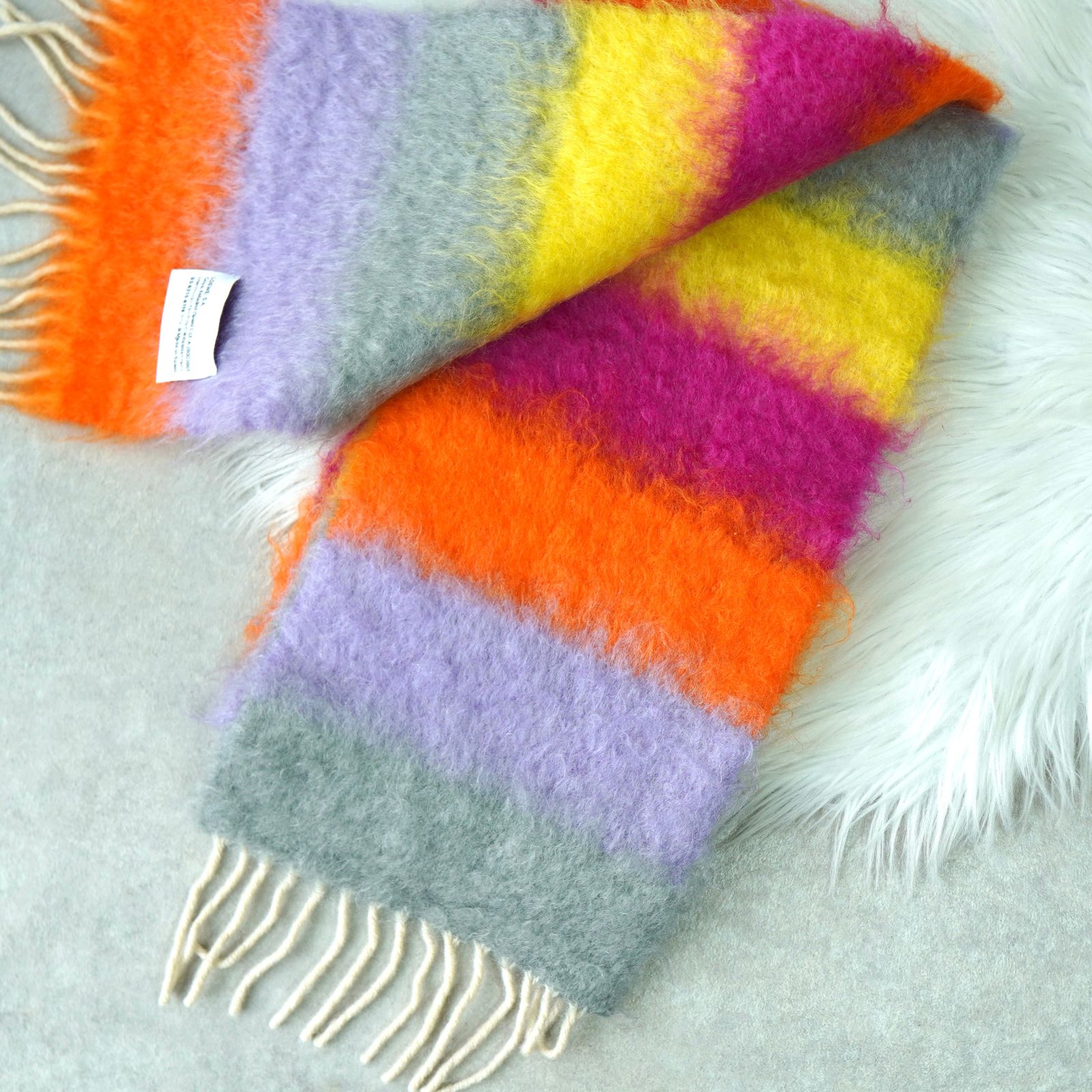 レザーパッチ モヘア