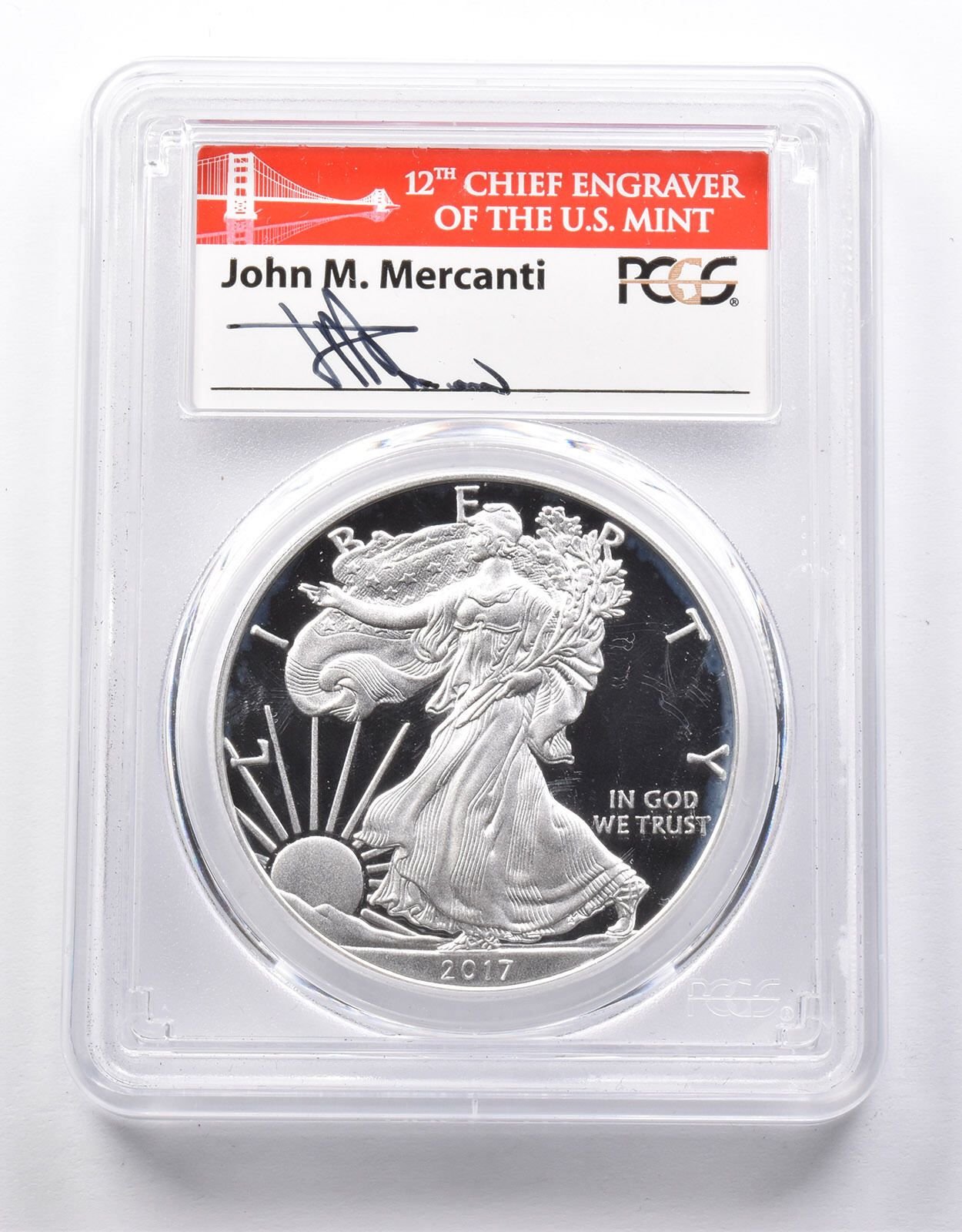 く*ん様 値下げ 2017年シルバーイーグル PCGS SP70 Burnish く*ん様 値下げ 2017年シルバーイーグル PCGS SP70 Burnish V