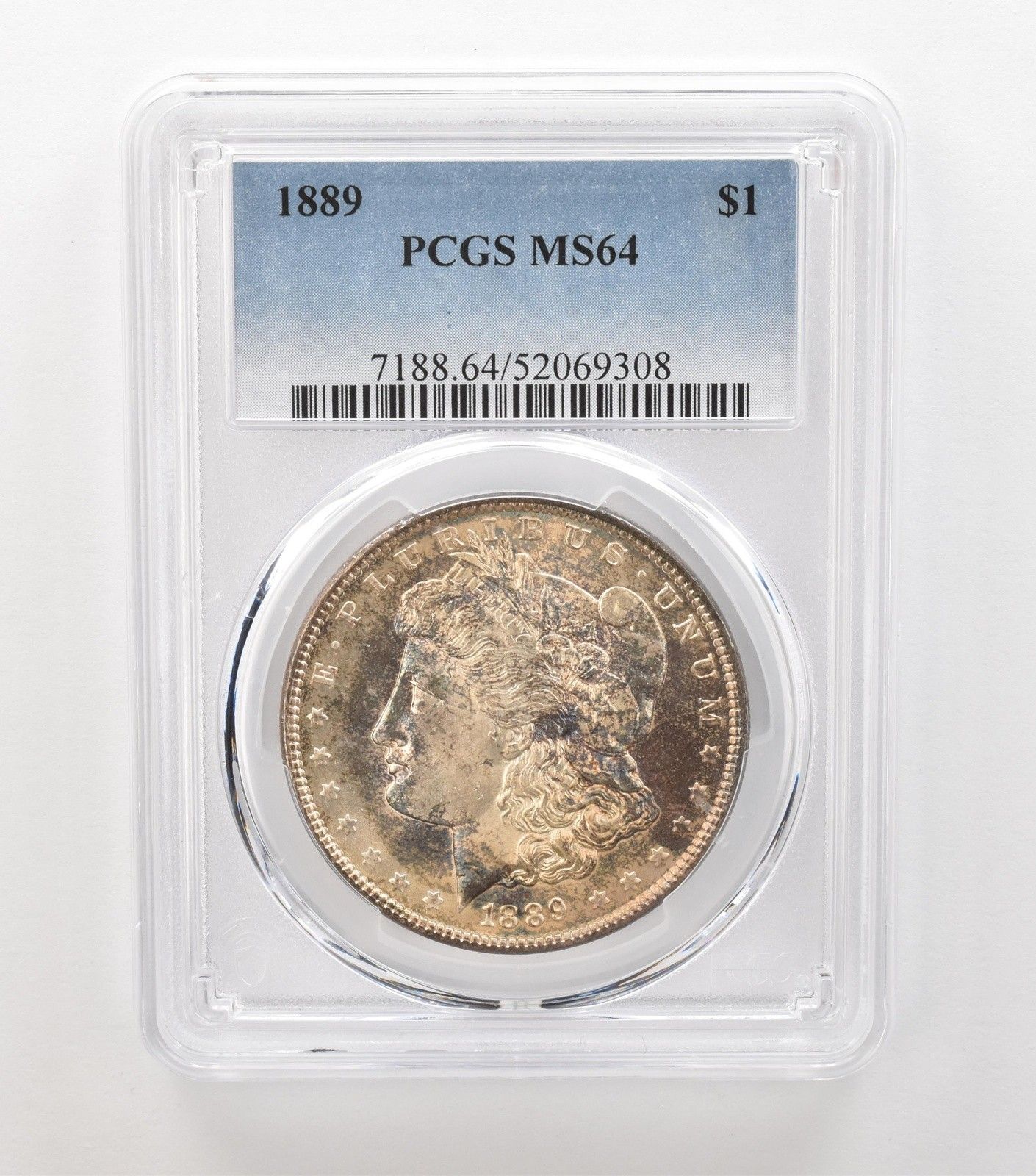 1889年 $1 銀貨 PCGS MS63 1889年 $1 銀貨 PCGS MS63