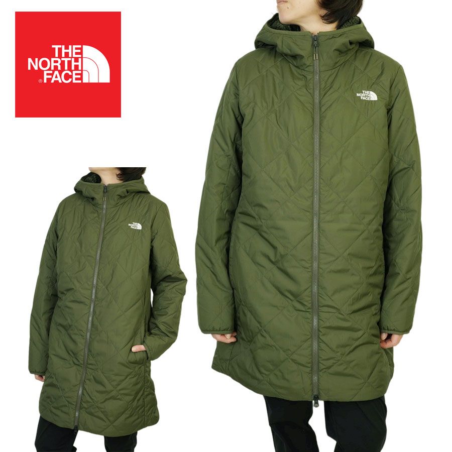 ノースフェイス THE NORTH FACEレディース ジャケットW SHADY GLADE INS PARKAウィメンズ シェイディーグレードパーカー TAUPE GREEN ニュートープグリーン女性用 中綿 ボア ミドル ロング キルティング