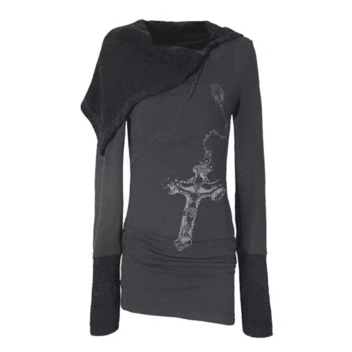 double punch 十字架 チャコール ウォーマー ロングスリーブ - メルカリ