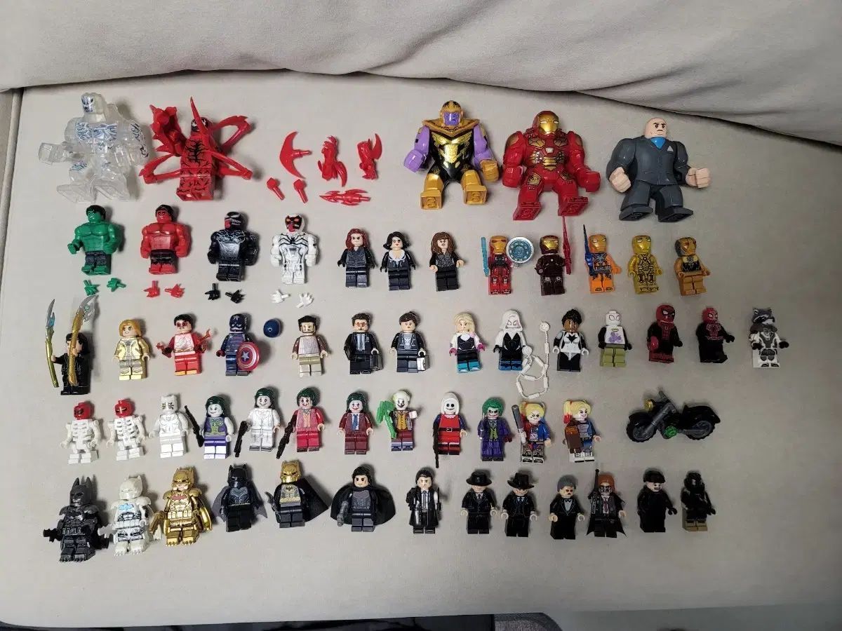 LEGOブロック MARVEL DC 互換 ミニフィギュア まとめ売り セット