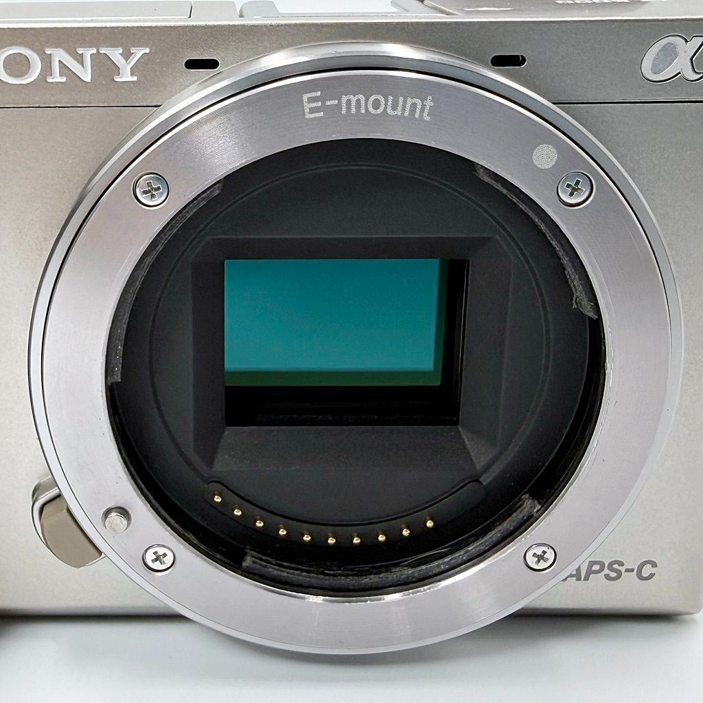 美品】ソニー SONY α6000 ボディ シルバー [ILCE-6000] ミラーレス