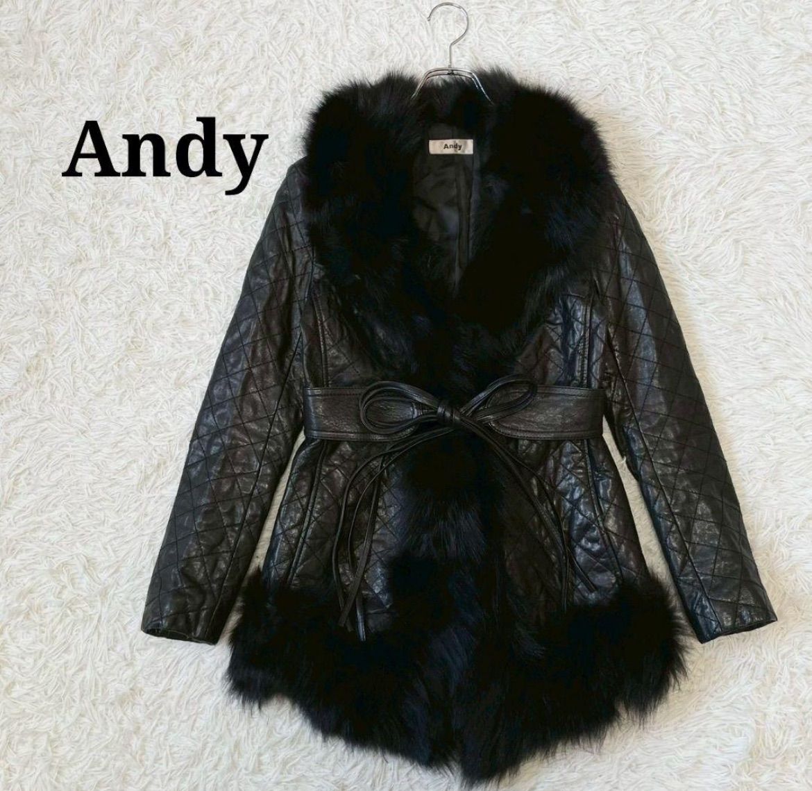 激レア 80's 90's vintage 本革 レザー ファー コート y2k 90's vintage 本革 ファー コート レザー ブルゾン ジャケット - メルカリ