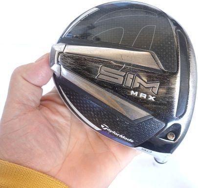 ヘッドのみ】 テーラーメイド SIM MAX ドライバー 9度 - メルカリ