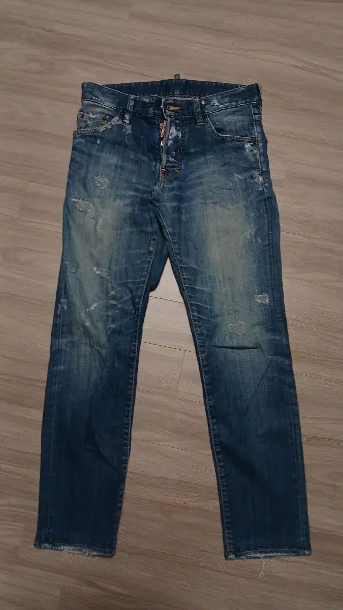 DSQUARED2 ディースクエアード ウォッシュ デニム ズボン 42サイズ 