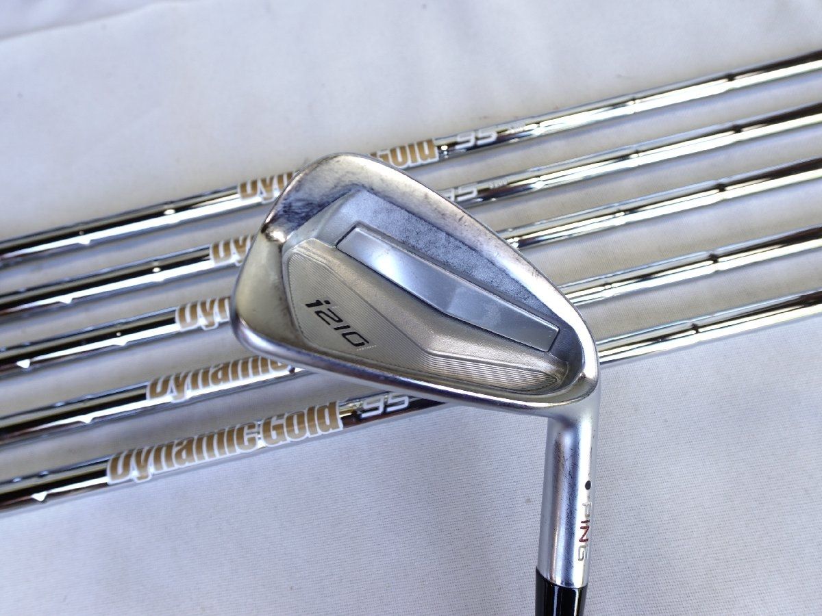ピン i210 アイアン Dynamic Gold 95 リシャフト 6本 S200 BLK - メルカリ