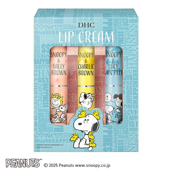 DHC 薬用リップクリーム［スヌーピー］ 3本セット フレンズ 数量限定品