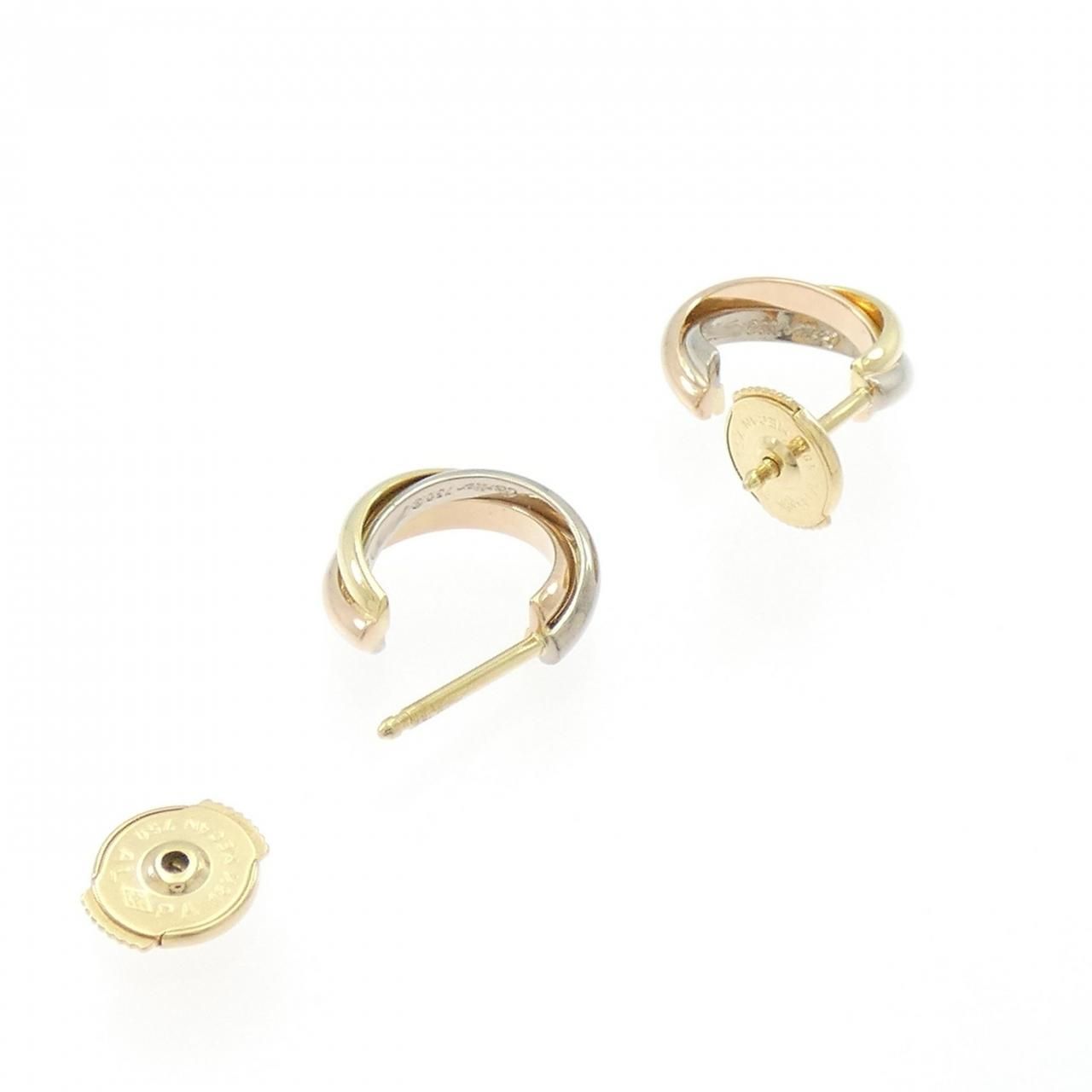 カルティエ トリニティ スモール ピアス - メルカリ