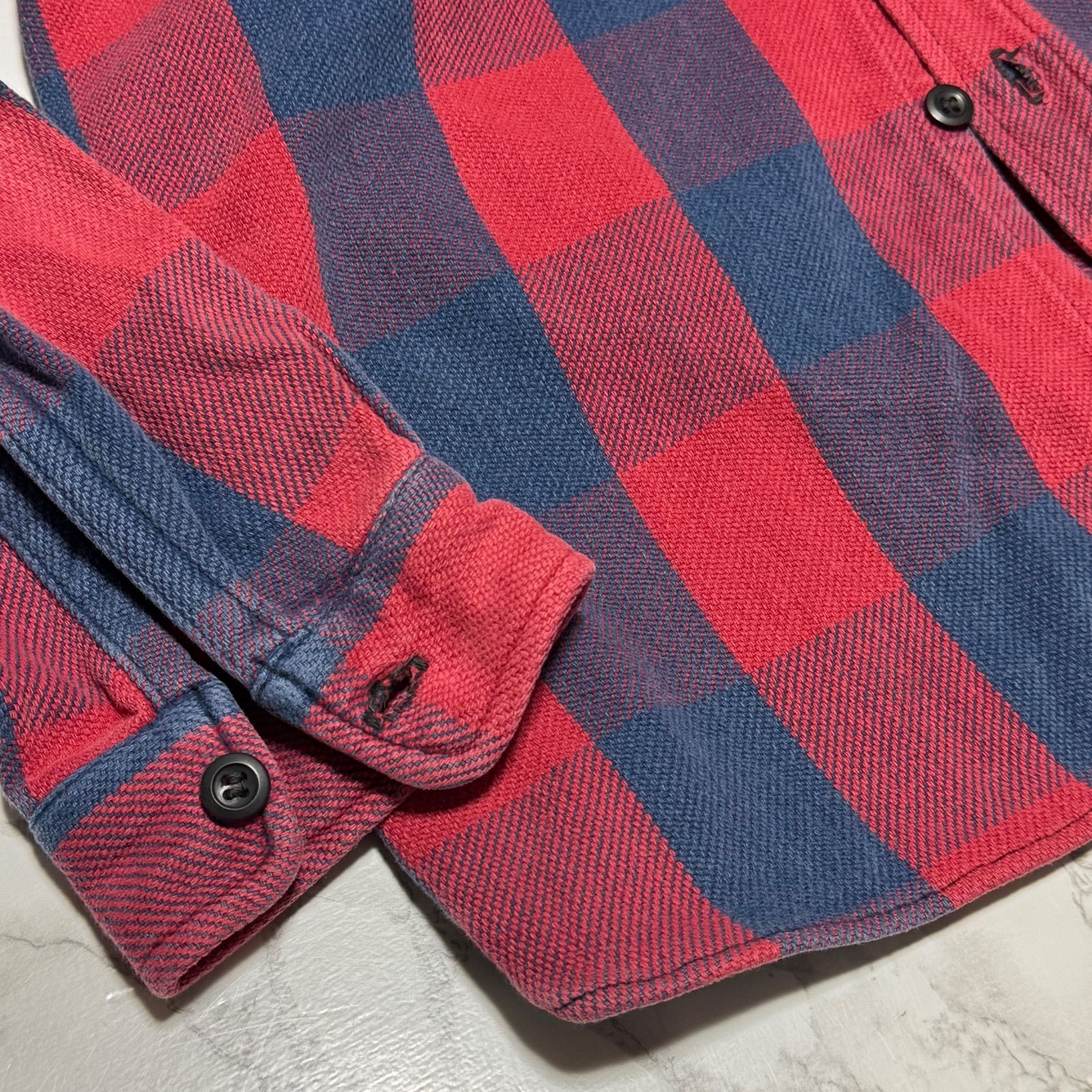 トレンド【WAREHOUSE ウェアハウス 【商品名】ネルシャツ シャツ 長袖