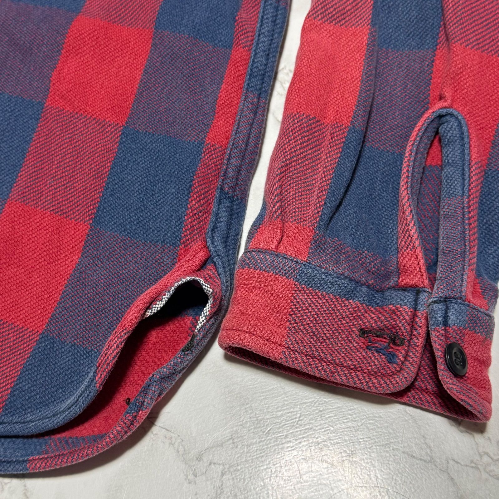 トレンド【WAREHOUSE ウェアハウス 【商品名】ネルシャツ シャツ 長袖