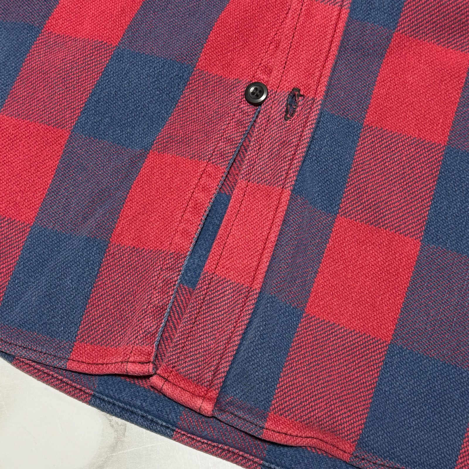 トレンド【WAREHOUSE ウェアハウス 【商品名】ネルシャツ シャツ 長袖