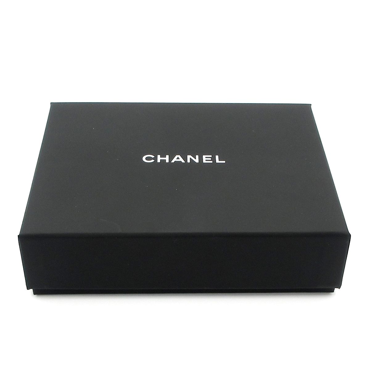 【美品】CHANEL シャネル ラム バレッタ ココマーク CHANEL(シャネル) バレッタ美品 ココマーク シルク 黒×白×シルバー