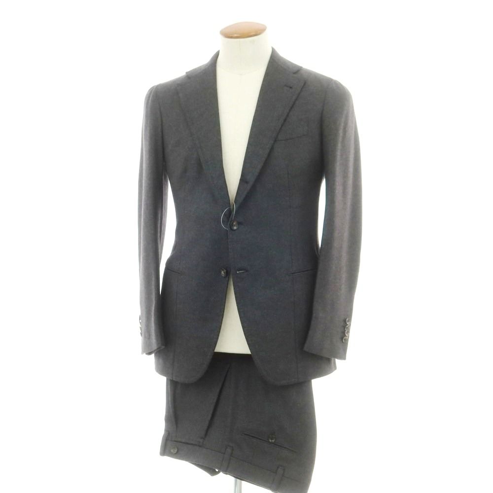 中古】アルフォンソ シリカ Alfonso Sirica カシミヤシルク 3つボタン