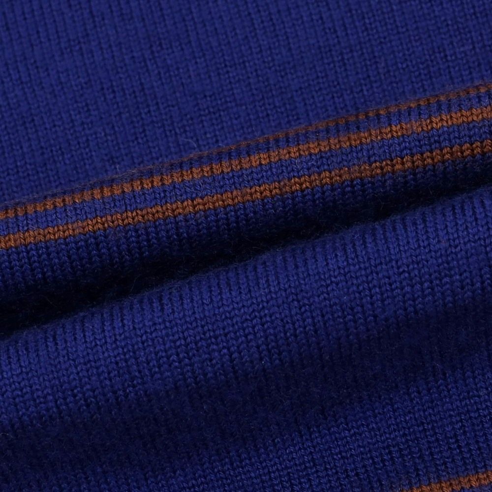 中古】クルチアーニ CRUCIANI ウールカシミヤ クルーネック プル