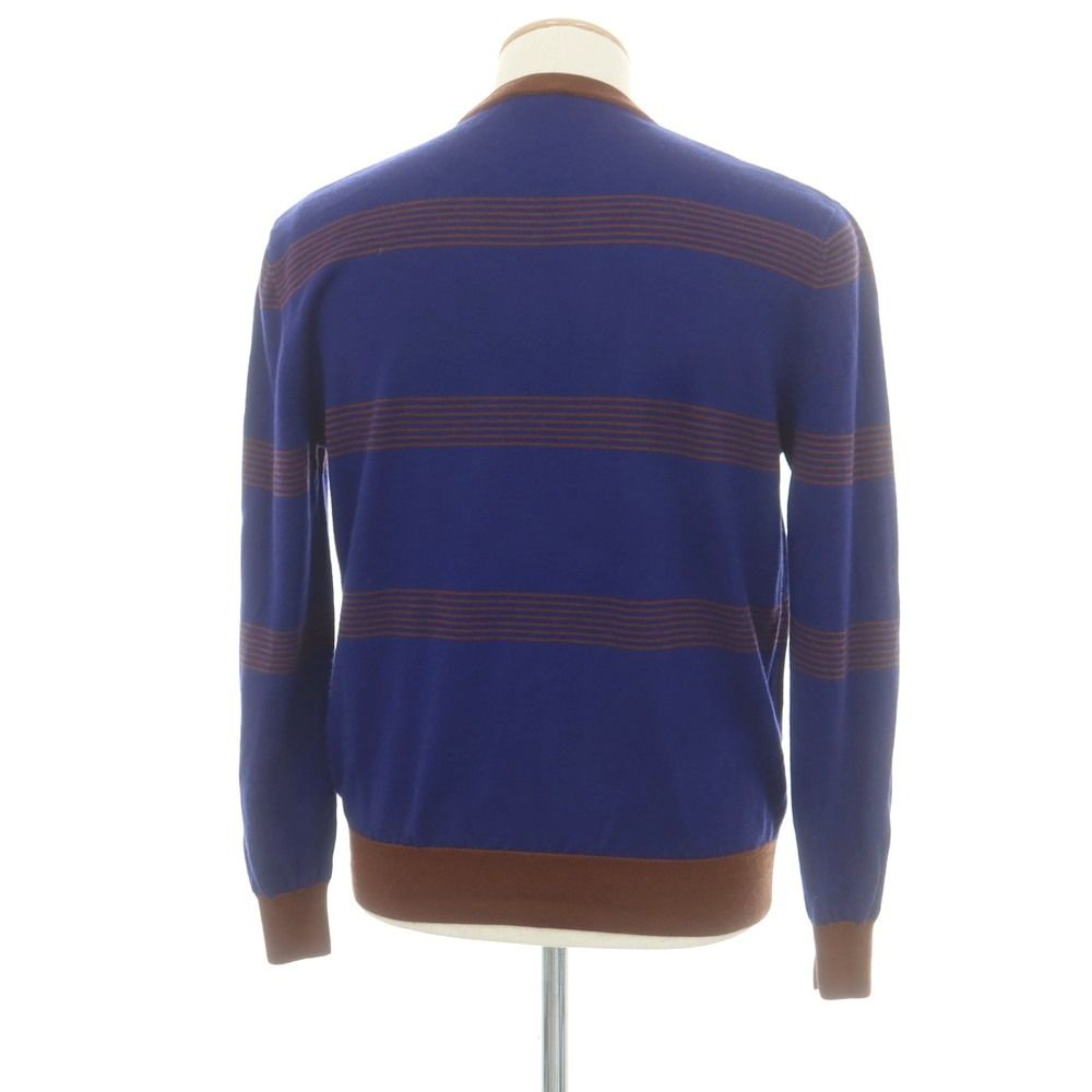 中古】クルチアーニ CRUCIANI ウールカシミヤ クルーネック プル