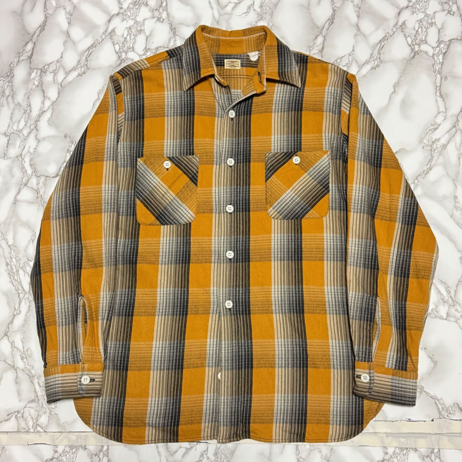 トレンド WAREHOUSE ウェアハウス 商品名 ネルシャツ シャツ 長袖シャツ チェックシャツ