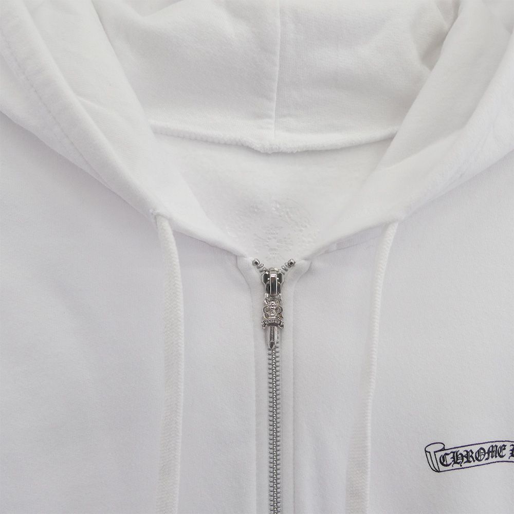 CHROME HEARTS SWTSHRT ダガージップアップパーカーホワイト 楽天市場】CHROME HEARTS MENS XL ZIP HOODIE クロムハーツ スウェット