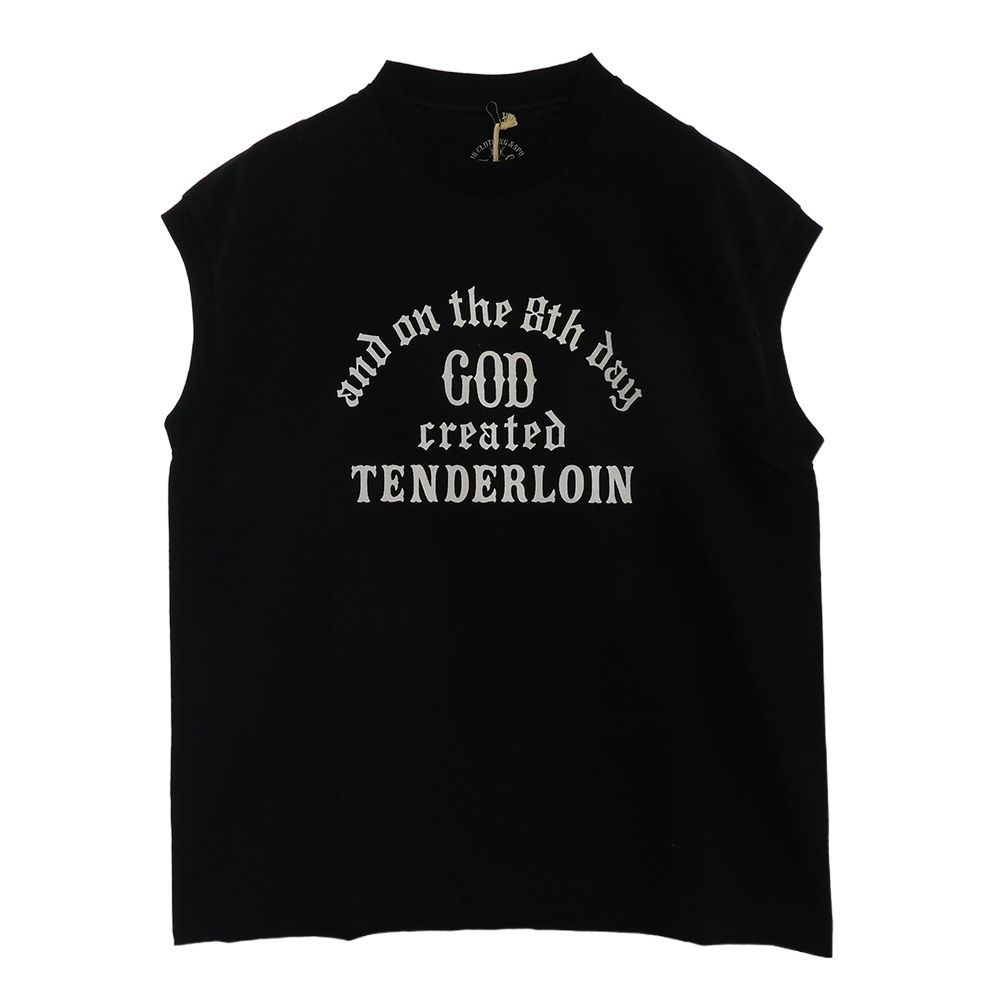 TENDERLOIN テンダーロイン T-N/S TEE2 プリント ノースリーブ Tシャツ