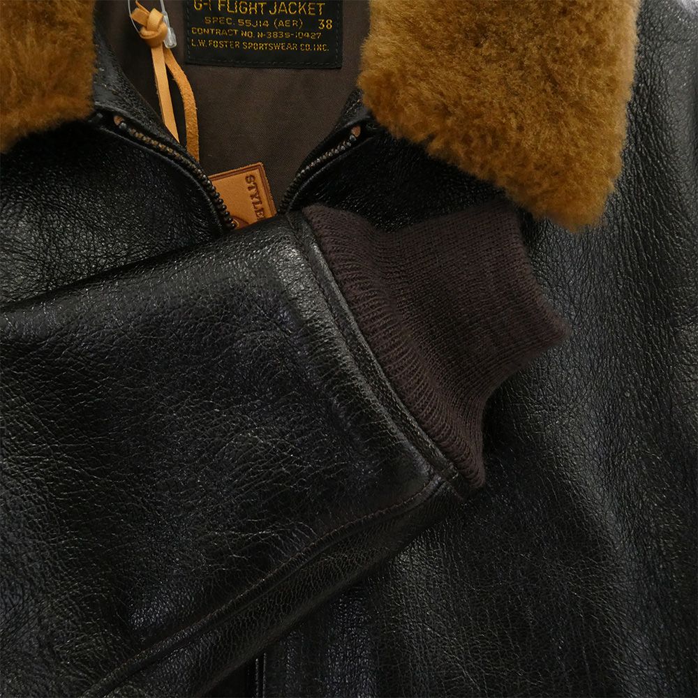 レインボーカントリー G-1 ジーワン フライトジャケット サイズ44 ゴート Rainbow Country(レインボーカントリー)U.S.NAVY G-1 SPEC.55J14 Dark