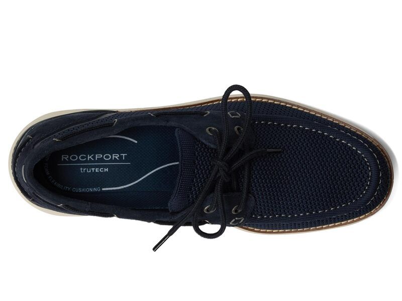 ロックポート メンズ シューズ デッキシューズ Rockport Lyall Dark