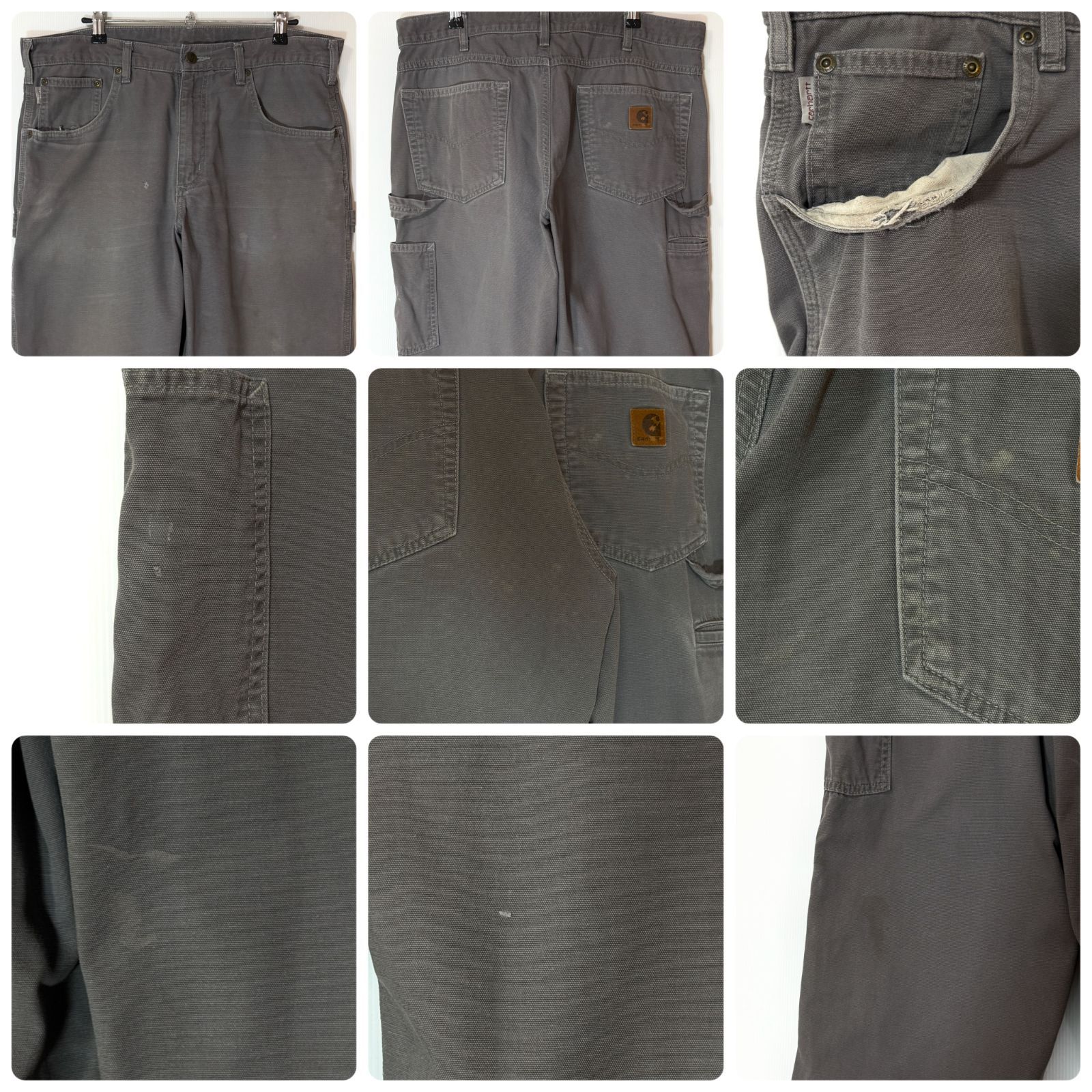 雰囲気抜群 Carhartt カーハート B159 CHR ライトダック ペインター