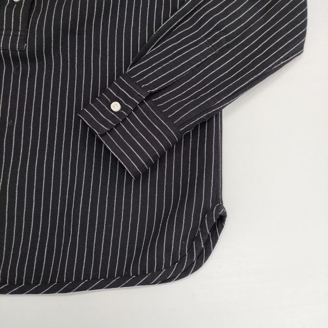 mina perhonen mina時代 ウールコットン ストライププルオーバー 長袖