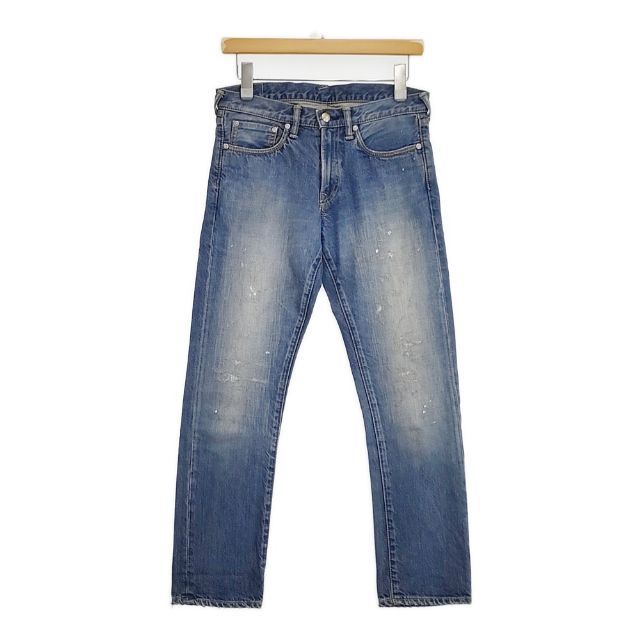 45 R rpm おこめ比古比女 はたらきもの 定価59400円 加工 ジーンズ サイズ27 デニムパンツ ブルー レディース フォーティーファイブアールピーエム 5 1218 G∞