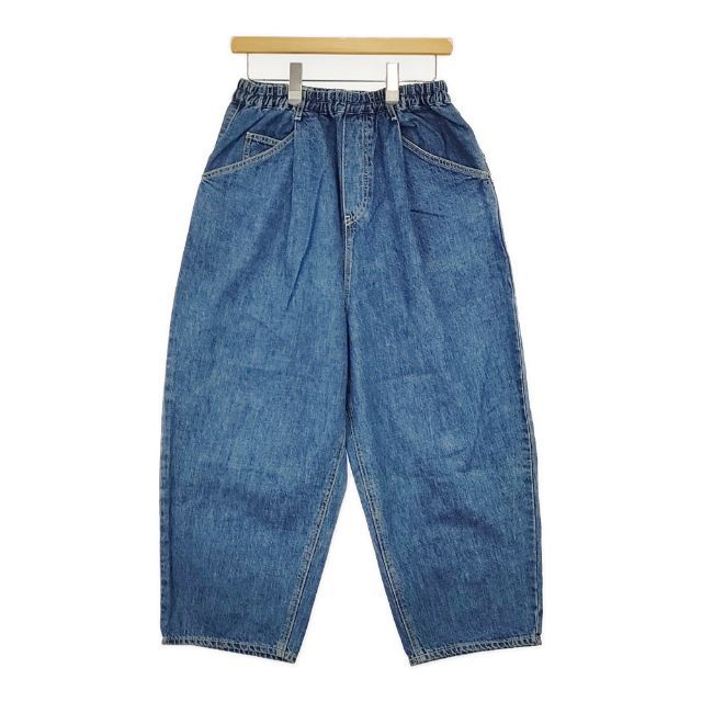 tumugu コットンリネンデニムパンツ 定価26180円 TB25126 ワイド