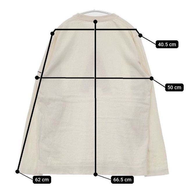 R&D.M.Co- OLDMAN'S TAILOR コットン サイズ36 長袖Tシャツ