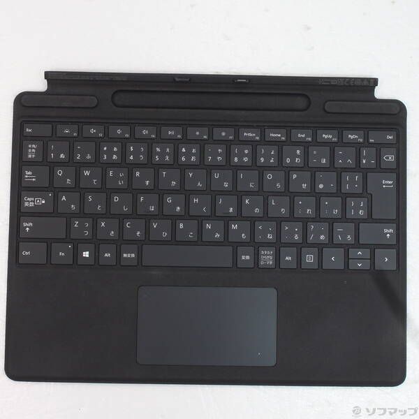 中古品〕 Surface Pro Signature キーボード ブラック 8XA-00019【262
