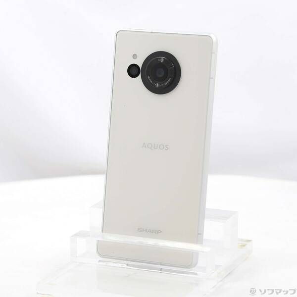 中古品〕 AQUOS R8 256GB クリーム SH-R80 楽天 SIMフリー【262