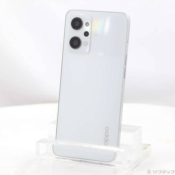 中古品〕 OPPO Reno9 A 128GB ムーンホワイト YMOPRENO9A Y!mobile SIM