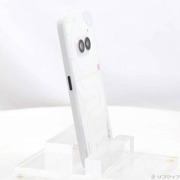 中古品〕 Nothing Phone (2a) 128GB ミルク A10400066 SIMフリー【262