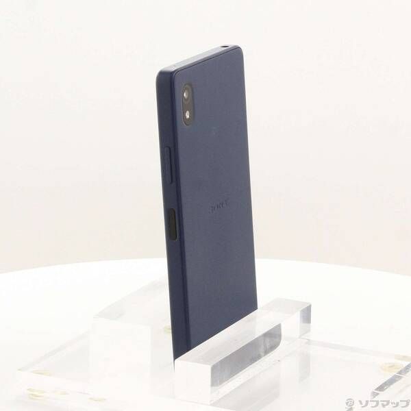 中古品〕 Xperia Ace III 64GB ブルー SOG08 au SIMフリー【269
