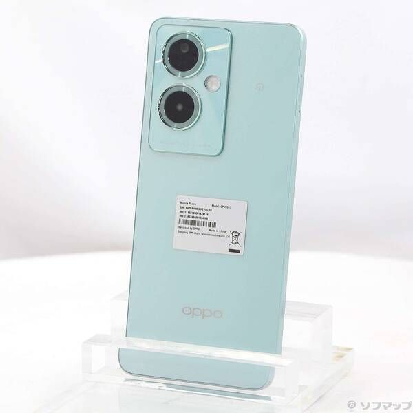 中古品〕 OPPO A79 5G 128GB グローグリーン CPH2557GR SIMフリー【262