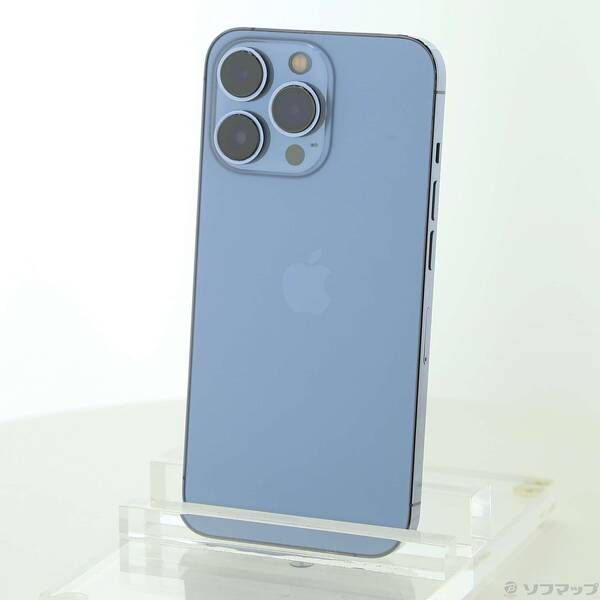 中古品〕 iPhone13 Pro 128GB シエラブルー MLUK3J／A SIMフリー【258