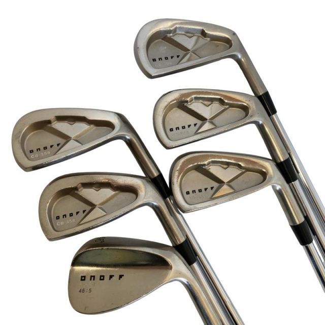 中古】 ダイワ(グローブライド) ONOFF CB-358 6S アイアンセット IR