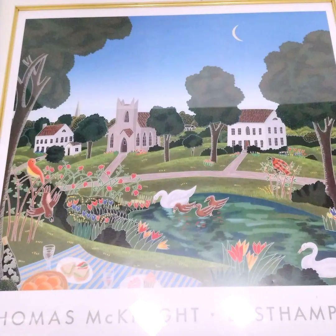 トーマスマックナイト THOMAS McKNIGHT ポスター 額装 - メルカリ