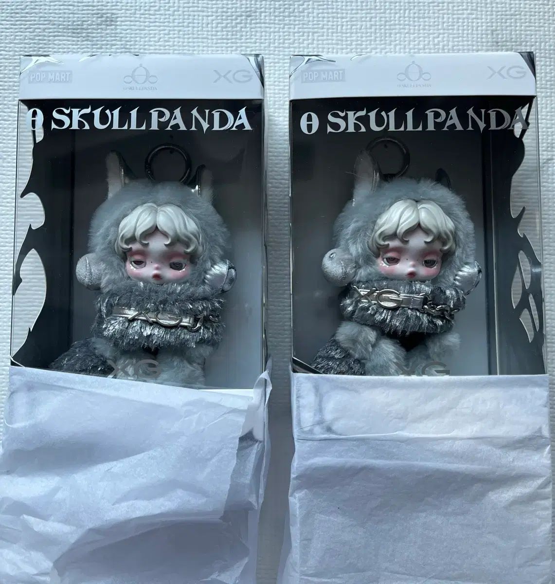 POP MART スカルパンダ XG キーホルダー ぬいぐるみ - メルカリ